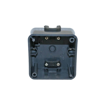 C-line boîte de surface simple noir