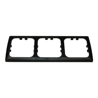 Entourage triple Noir Opal