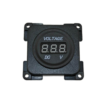 C-line prise Indicateur de voltage 10-30 V, noir