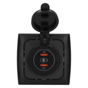 C-Line Power Line 2x USB-C PD 36W Chargeur