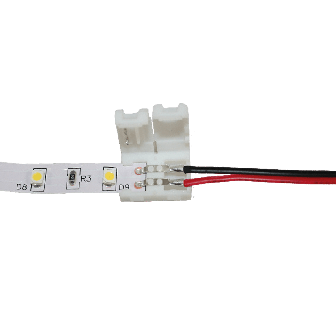 Cingoli Led.connecteur 8mm.+conn.un cote 15cm
