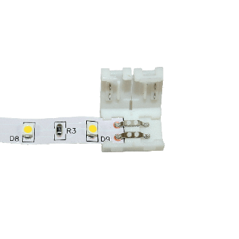 Cingoli LED connecteur 180° pour 8mm strip