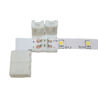 Cingoli LED connecteur 90° pour 8mm strip