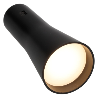 GlobeTorch Pivot noir - Lampe magnétique et repositionnable