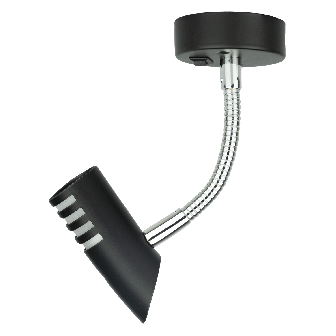 Sao liseuse flexible LED noir
