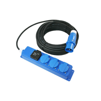 Quatro unit USB 20mtr.neop.3x1,5mm²,prise