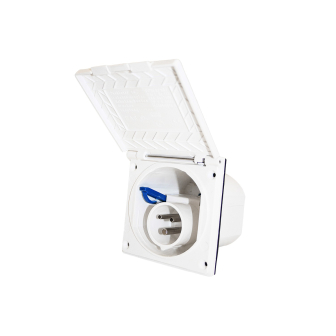 Socle a encastrer blanc