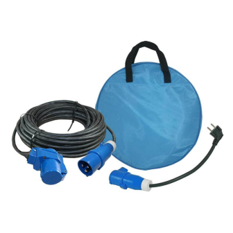 Prolong.25mtr neop 3x1.5 mâle/4601130+4601330en sac