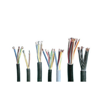 Câble vinyl 3x1.5mm² VMVL blanc/mtr