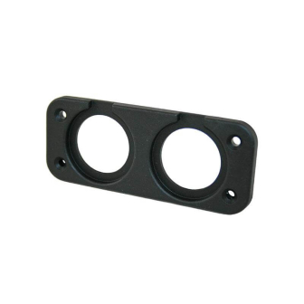 Power Line entourage cache-vis encastrable 2 trous