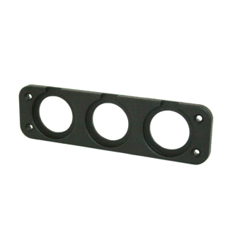 Power Line Entourage cache-vis encastrable 3 trous