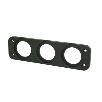 Power Line Entourage cache-vis encastrable 3 trous