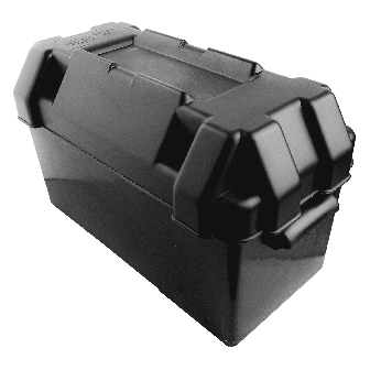  Boîte pour batterie 450x235x275 noir
