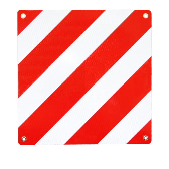 Panneau de signalisation 50x50cm aluminium