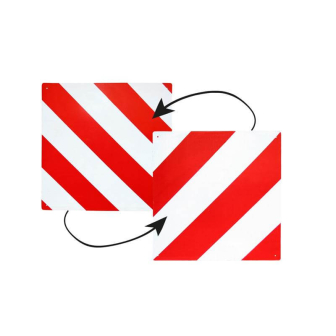 Panneau de signalisation 50x50cm aluminium Italie et Espagne