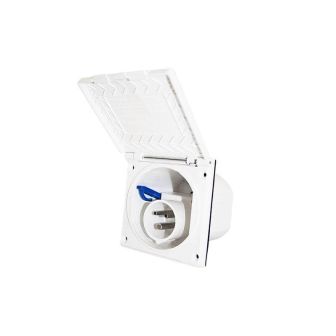 Socle a encastrer blanc