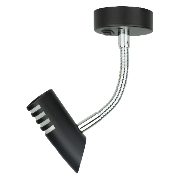 Sao spot flexible LED - noir - sans emballage de vente