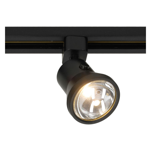 Lanciano rail spot large - noir - sans emballage de vente