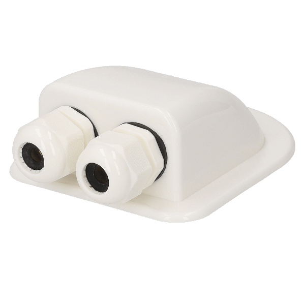 Entrée de câble de toit blanc pour les panneaux solaires