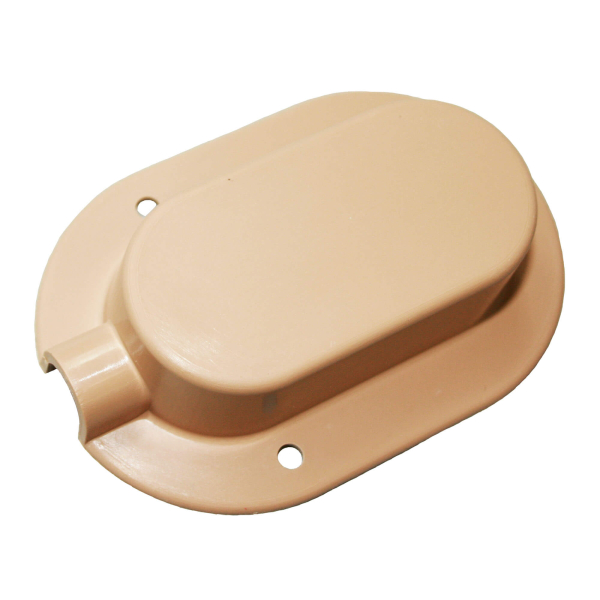 Boîtier pour passe-câble - beige - sans emballage de vente