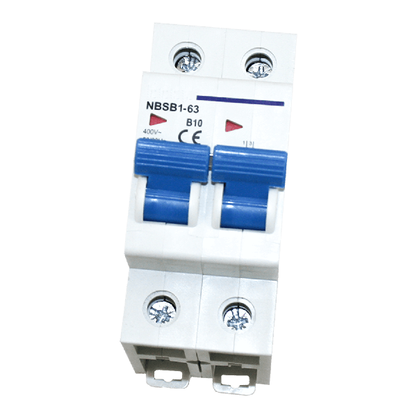 Disjoncteur automatique bipolaire B10A