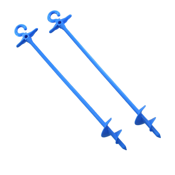 Bluescrew piquet tente plastique grand - set de 4