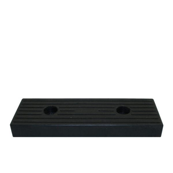 Caoutchouc patin 300x100mm noir