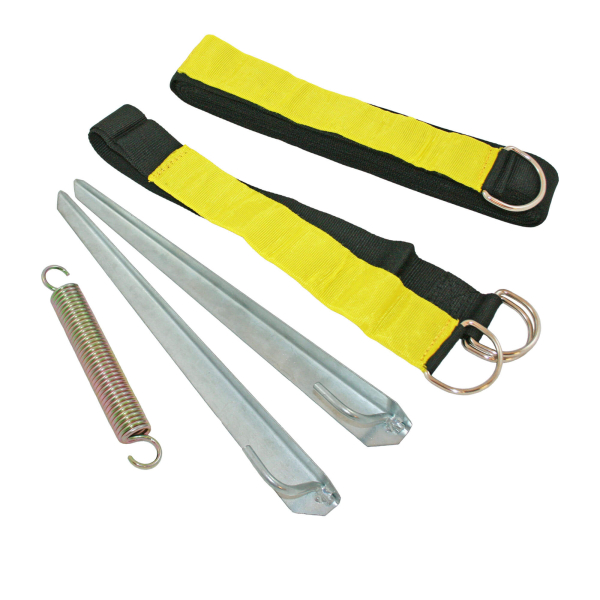 Tentsafe Fluo sangle anti tempete avec bandes fluorescentes - à tendre sur l'auvent