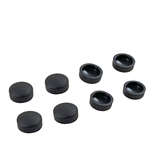Caches des vis de fixation pour cuisinière Dometic/Smev/Thetford - set de 8 pièces