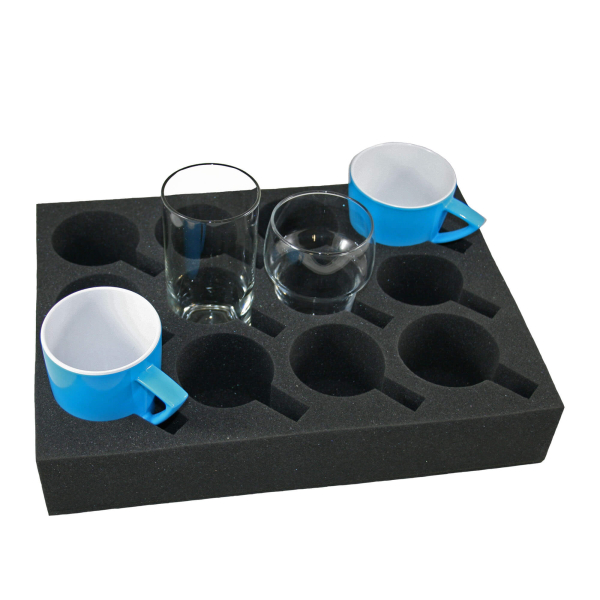 Florence porte verre en mousse