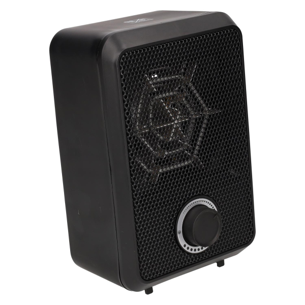 Sunnywarm 10 chauffage électrique de camping - céramique 600 watts - noir