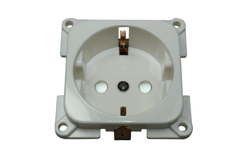 C-Line prise 230V blanc - sans emballage de vente