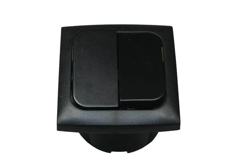 C-Line interrupteur double allumage avec Opal cadre noir