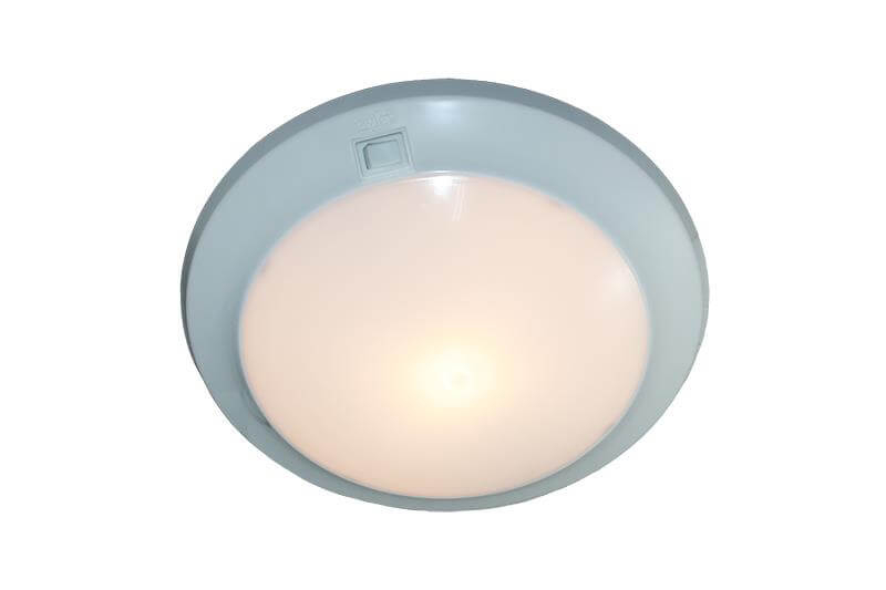 Cirro plafonnier 12V camping car et caravane - blanc