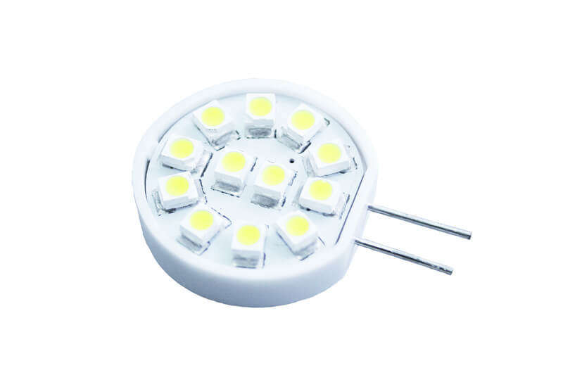 Flat LED ampoule LED G4 plate - 150 lumen