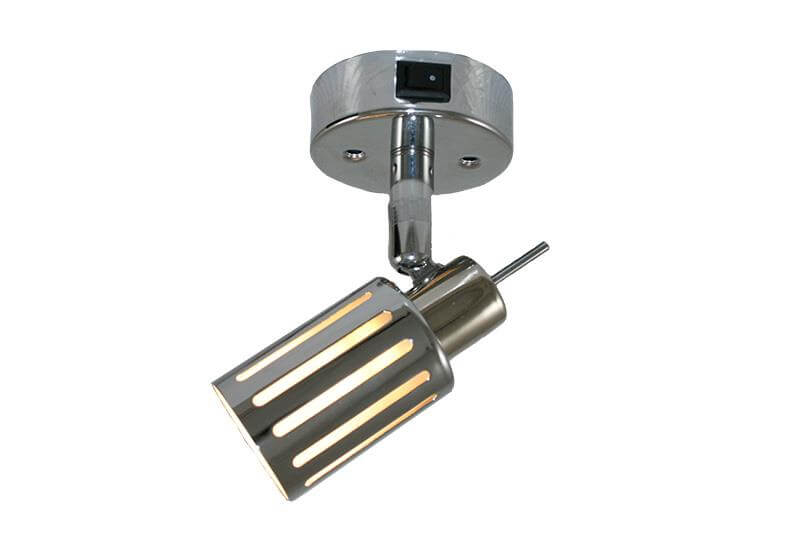 Triton spot LED pour camping car et caravane - chrome mat - sans emballage de vente