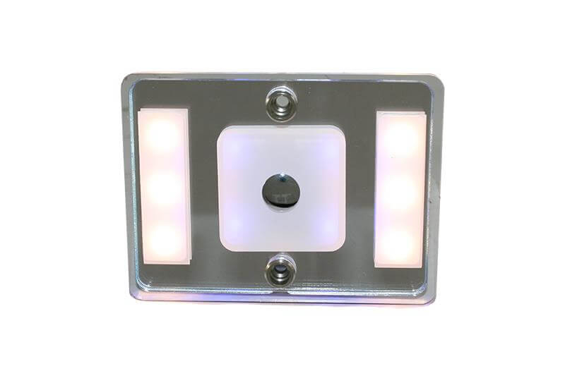 Almond plafonnier LED 11-15V caravane avec interrupteur tactile
