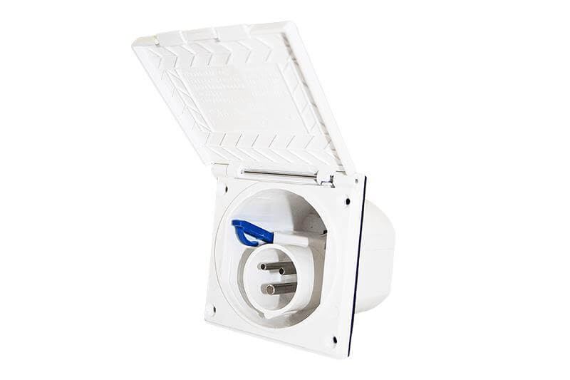 Standard Line socle CEE à encastrer blanc - sans emballage de vente