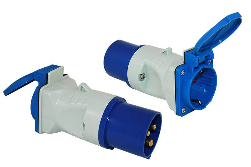 ADAPTATEUR CEE FICHE MÂLE - SCHUKO FICHE FEMELLE, Auparavant art. 4609421B