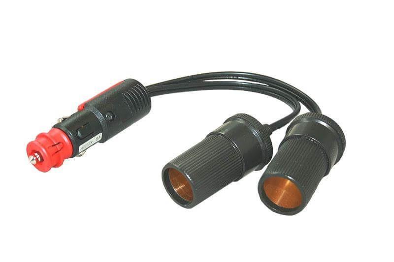 12 VOLT ADAPTER UNI --> 2X UNI, Auparavant 4700712