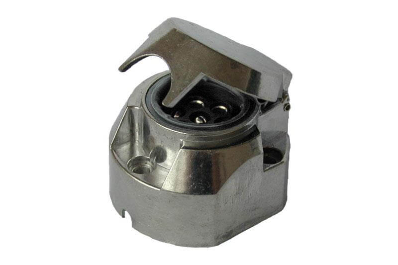 SOCLE 7 BROCHES METALLIQUE