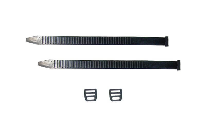 Sangle caoutchouc pour rétroviseur caravane - 2x sangle 34cm et 2x boucle