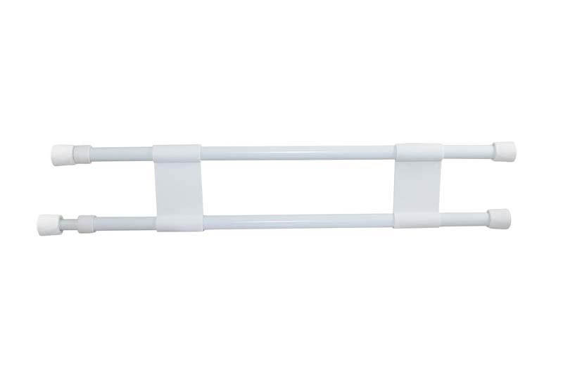 Hold-it Twins! support de verrouillage pour le contenu du réfrigérateur ou de l'armoire 42-70cm