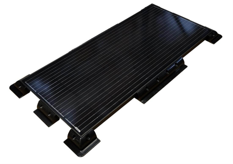 Ensemble complete panneau solaire 170W - avec kit de fixation et écran LCD