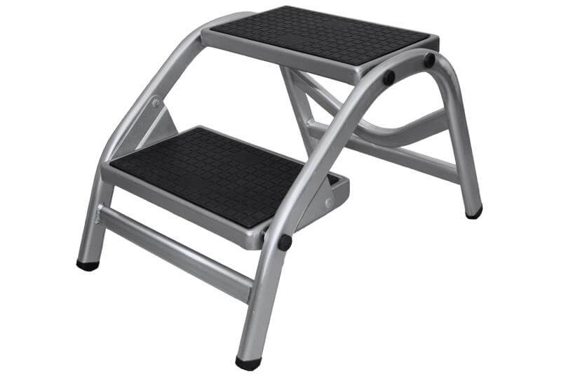 Darwin marchepied double marche en aluminium pour caravane